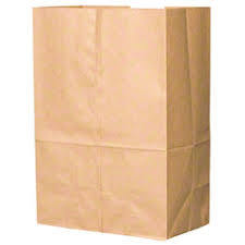 BROWN BAG 1/8 SQUAT 50#   (500/BL) * 2141770